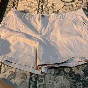 Gray Bermuda Shorts with Flat Front Design sz 20